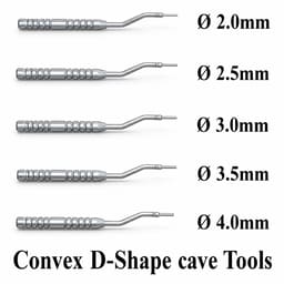 Surgident Convex Osteotome Set - R Set for Sinus Lift (SD-CONVEX) - 3