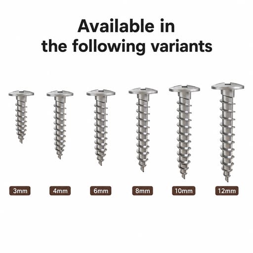 Surgident GBR Screw ∅ 1.4mm (Pack of 5)