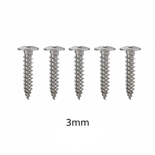 Surgident GBR Screw ? 1.4mm x 3mm (SDS-140 - 030) - Pack of 5