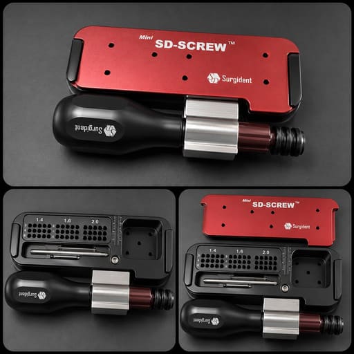 Surgident GBR Screw Mini Kit | 45 Screw Holes (SD-SCRMT)
