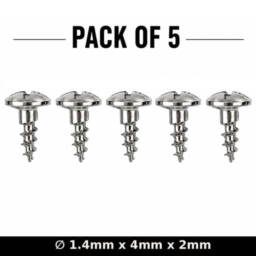 Surgident GBR Tenting Screw ∅ 1.4mm x 4mm x 2mm (TS-140 - 040) - Pack of 5