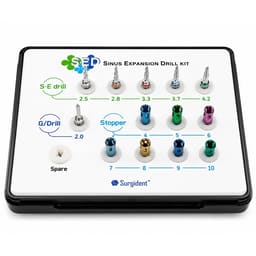 Surgident Osseodensification Sinus Expansion Drill Kit (SD-SED) - 2