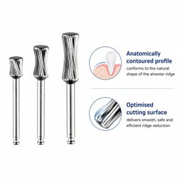 Surgident Ridge Contouring Bur Kit (RCBS) - 4