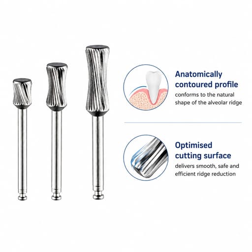 Surgident Ridge Contouring Bur Kit (RCBS)