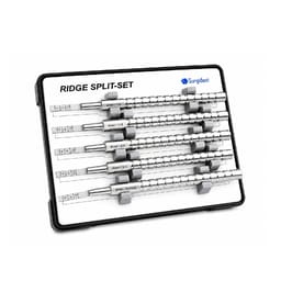 Surgident Ridge Split Set for Narrow Bone Ridge - Set of 5 (SD-RS) - 1