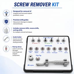 Surgident Screw Remover Kit (SD-SR) - 4