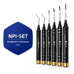 Surgident Sereniti Periotome Set of 6 for Atraumatic Extraction (NPI-Set) - 2