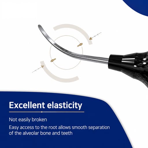 Surgident Sereniti Periotome Set of 6 for Atraumatic Extraction (NPI-Set)