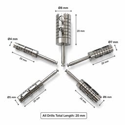Surgident Trephine Bur 20mm - Long Assorted (SD-LTBA) - 4