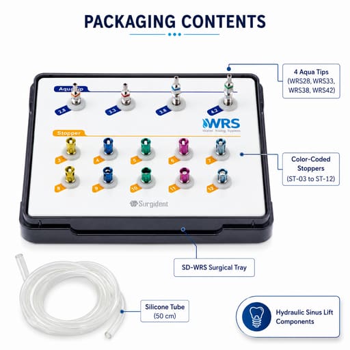 Surgident WRS Kit - Water Rising System for Sinus Lift (SD-WRS)