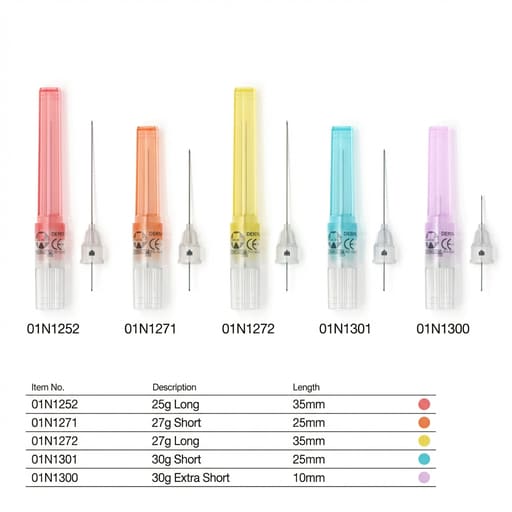 Septodont Septoject Needles For Dental Cartridge Syringe