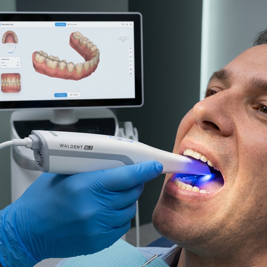 Waldent BLZ IntraVue 900 Ai Intraoral Scanner Tip - 90 degree