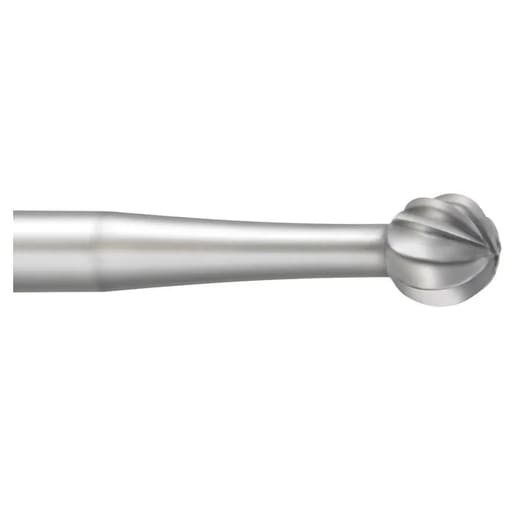 Prima Dental Round Surgical Carbide Bur 25 Mm FG - #4 (Pack of 10)