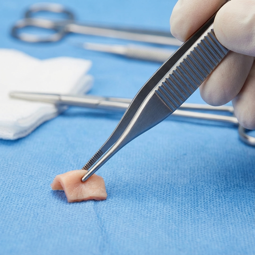 GDC Tissue Forceps Adson Toothed 1x2 (12cm) (Tp42)