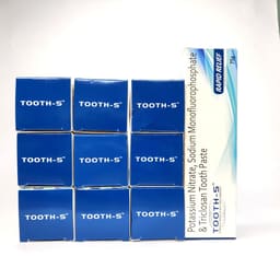 Ortis Tooth-S Rapid Relief Toothpaste (Pack Of 10)  - 7