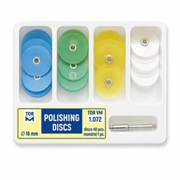 Tor Vm Polishing Discs (diameter 16 mm) (41pcs) No. 1.072 - Kit