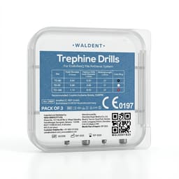Waldent Trephine Drills For EndoResQ File Retrieval System (Pack Of 3) - 4