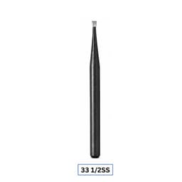 TriHawk Short Shank Inverted Cone FG Carbide Airotor Bur 33 1/2SS (Pack of 1)