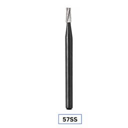 TriHawk Short Shank Straight Fissure FG Carbide Airotor Bur 57SS (Pack of 1)