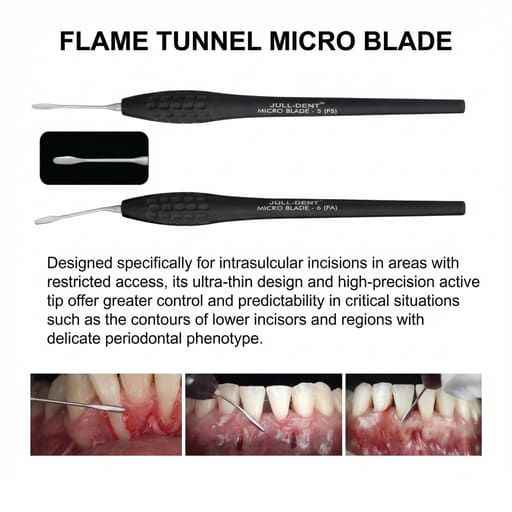 Julldent Micro Tunnel Blade (JULL-DENT 183)