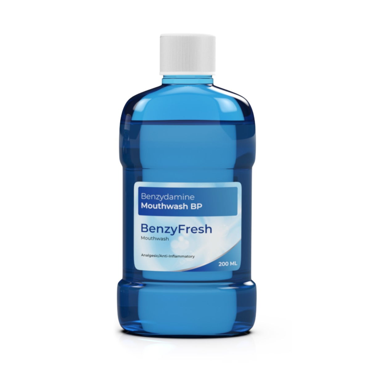 Vasa Benzyfresh Benzydamine Mouthwash 0.15% - 200ml (Short Expiry 06-2026)