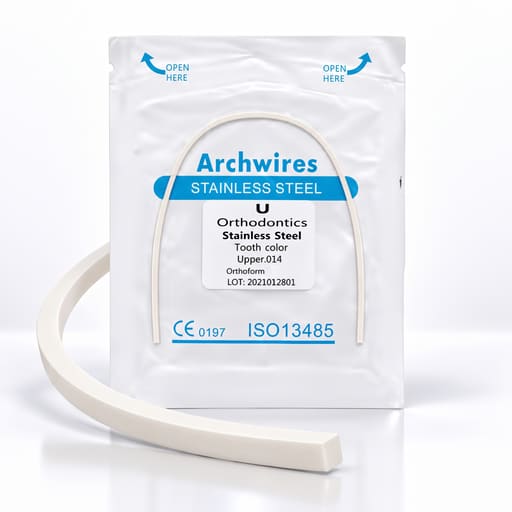U Ortho SS Tooth Color Wire - Rectangular (Pack of 1)