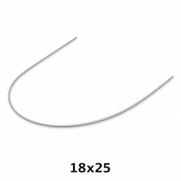 U Ortho Stainless Steel Tooth Color Wire - Rectangular Upper 18x25 (Pack of 1)