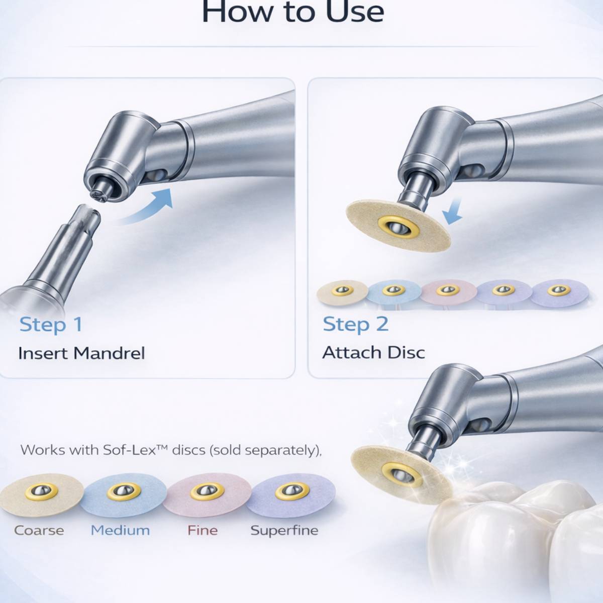 3M ESPE Sof-Lex Mandrel (Pack of 3)
