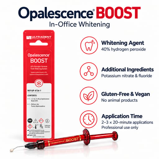 Ultradent Opalescence Boost Pf 40% Single Syringe # 4754-1