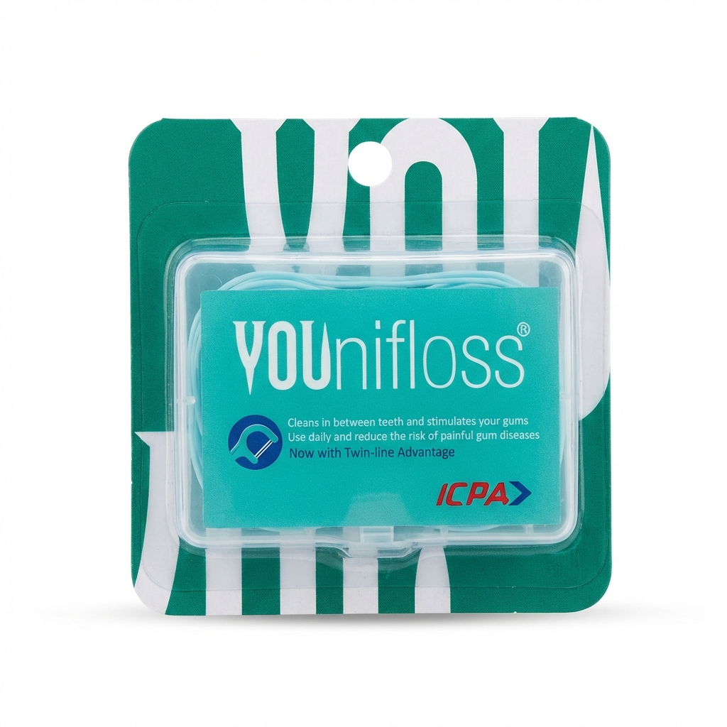 Icpa Younifloss Twin Line Pack of 10 (1 Box Contains 50pcs)
