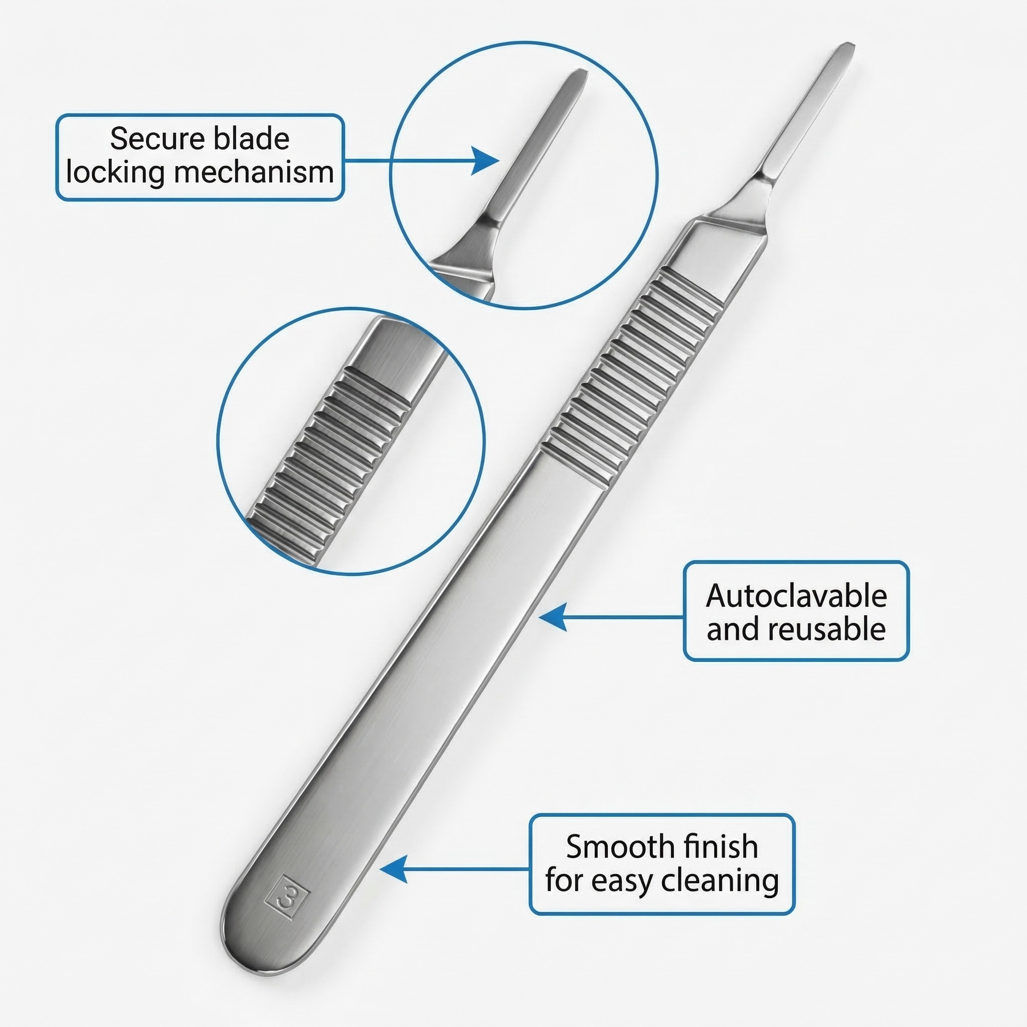 Api Straight B.P Handle Flat No.3