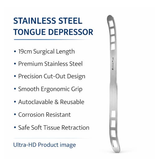 GDC Tongue Depressor # Bruenings 19cm TRB