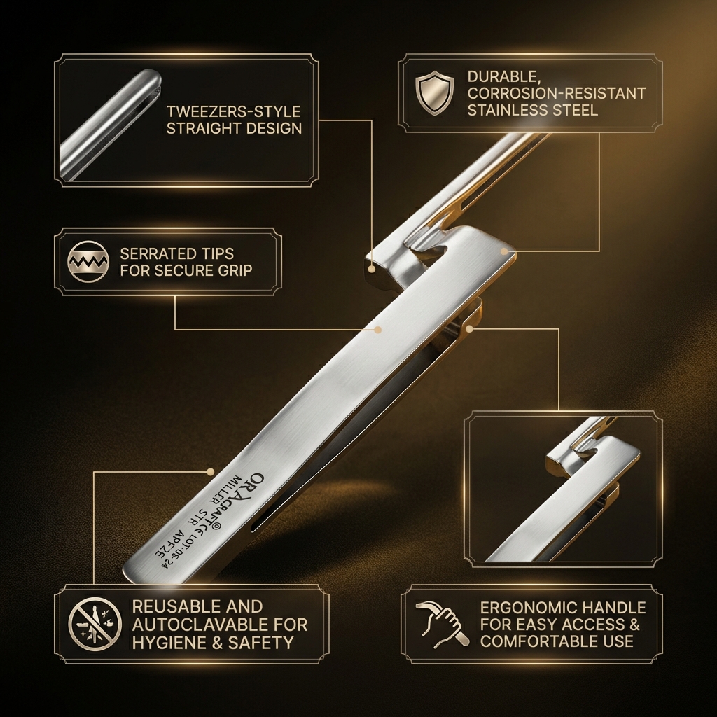 Oracraft Dental Articulating Paper Holder Miller Straight - APF2E