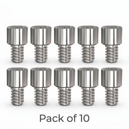 Mediden Neodent Implant Compatible Multi Unit Titanium Abutment Screw (NGMUS) (Pack of 10) - 1