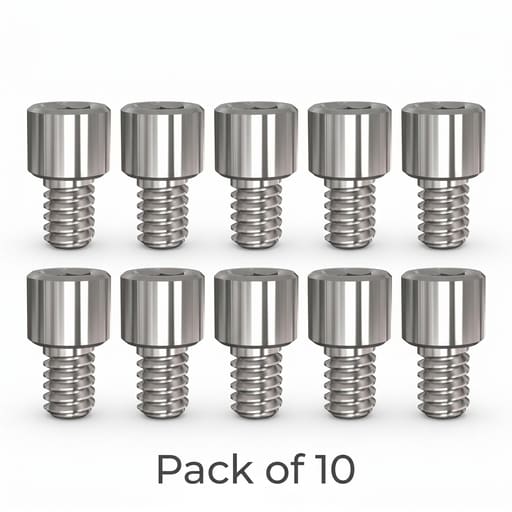 Mediden Neodent Implant Compatible Multi Unit Titanium Abutment Screw (NGMUS) (Pack of 10)