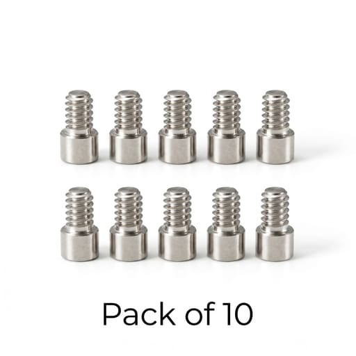 Mediden Osstem Implant Compatible Multi Unit Titanium Abutment Screw (OSMU) (Pack of 10)