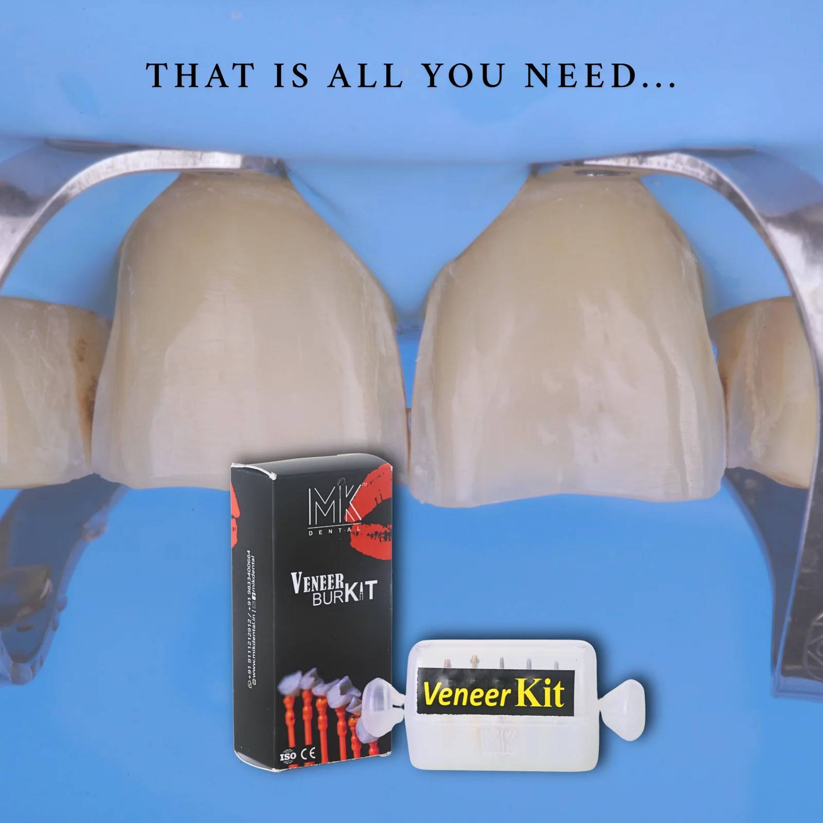 MIK All-in-One Laminate/Veneer Tooth Preparation Bur Kit