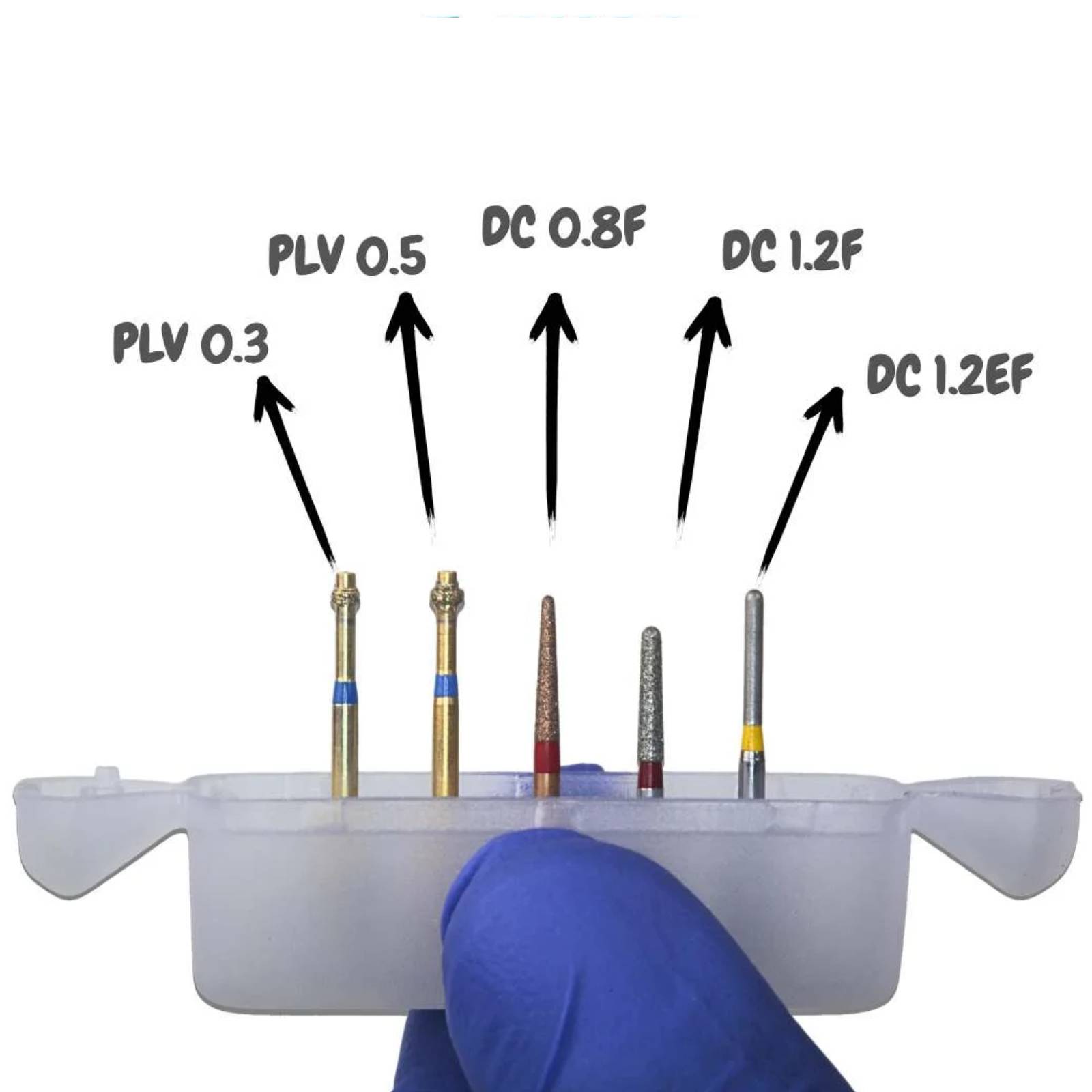 MIK All-in-One Laminate/Veneer Tooth Preparation Bur Kit
