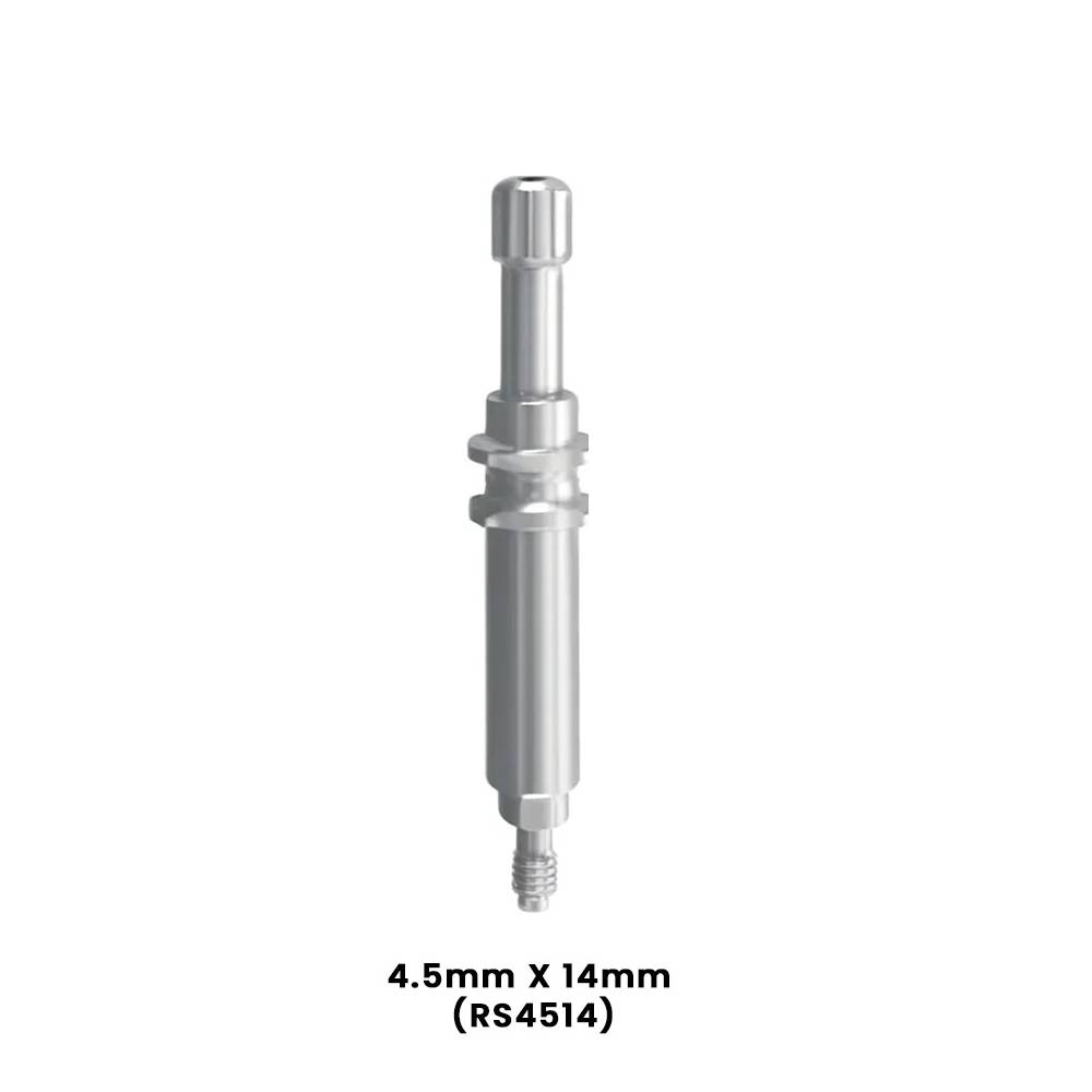 Dentaltech Impression Copings RS  ∅4.5mm X 14mm - Adin | Noris | MIS | AB Dental Compatible (RS4514)