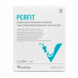 Vincismile Perfit A-Silicone Heavy Body Dispenser Mix Cartridges (Fast Set)