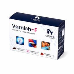 Vishal Dentocare 5% Sodium Fluoride Varnish Single Dose - 0.5ml (Pack of 10) - 9