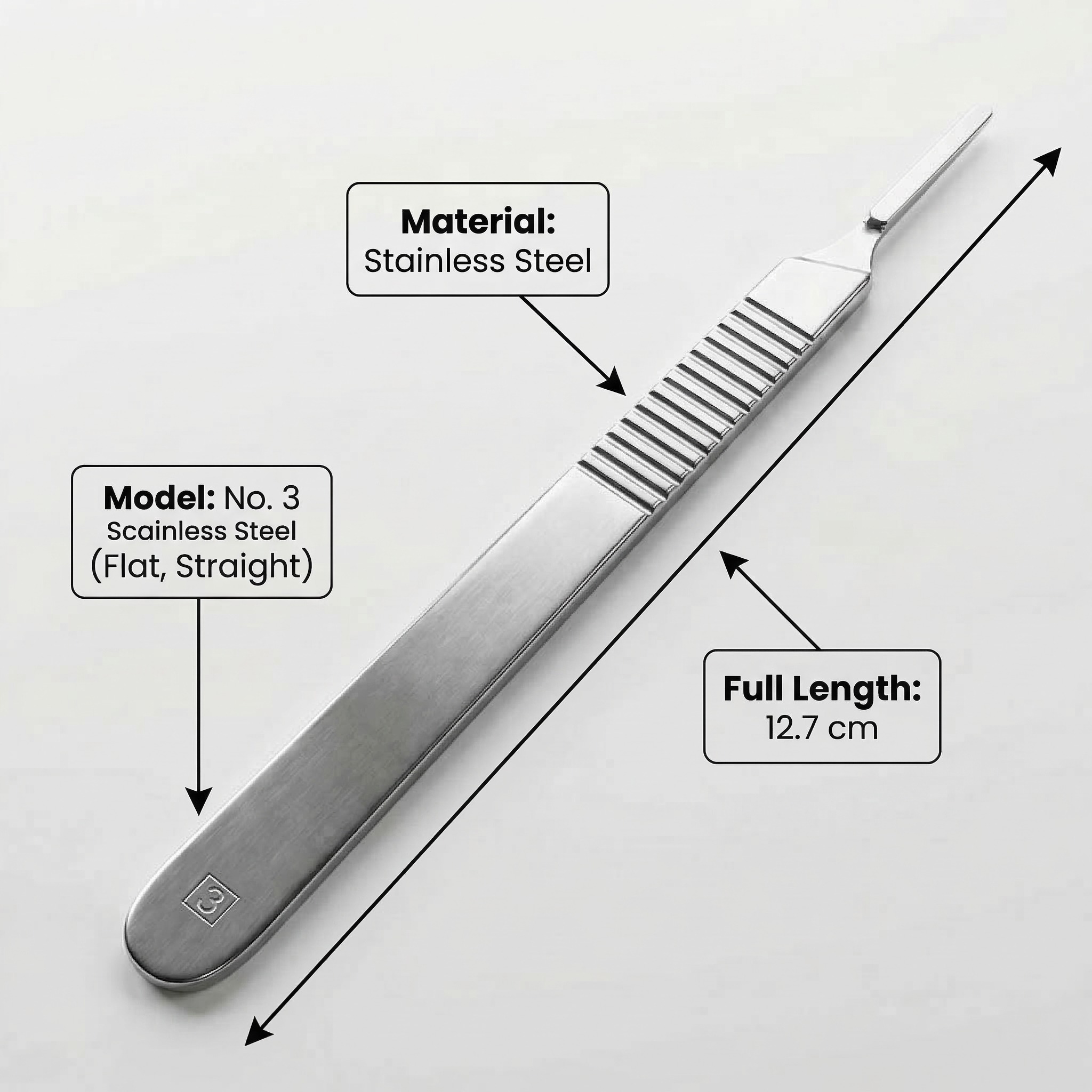 Api Straight B.P Handle Flat No.3
