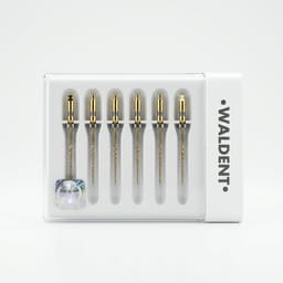 Waldent Wal-flex Gold Rotary Files 25mm -W11 (40/4%) (Pack Of 6)
