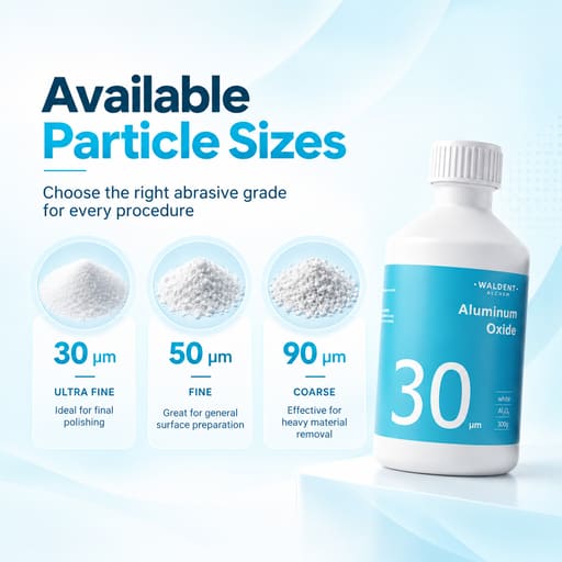 Waldent Aluminium Oxide Sandblasting Powder
