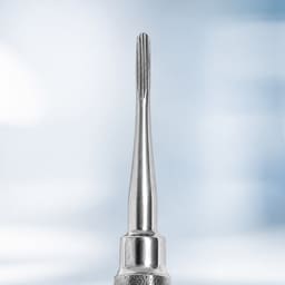 Waldent Coleman Straight Serrated Root Elevator with Shot Blast Handle (2/117) - 3