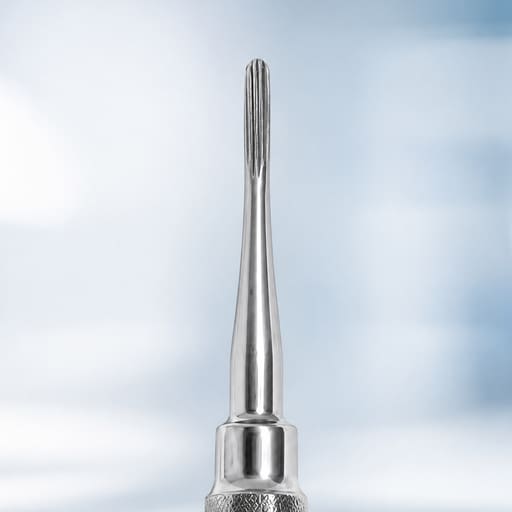 Waldent Coleman Straight Serrated Root Elevator with Shot Blast Handle (2/117)