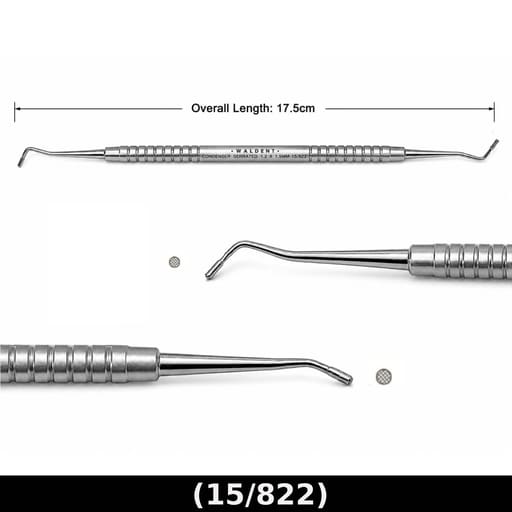 Waldent Condenser - Serrated 1.2 X 1.5mm (15/822)