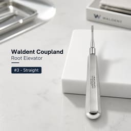 Waldent Coupland Root Elevator #3 - Straight (2/107) - 3