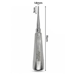 Waldent Coupland Root Elevator with Shot Blast Handle (2/118) - 2