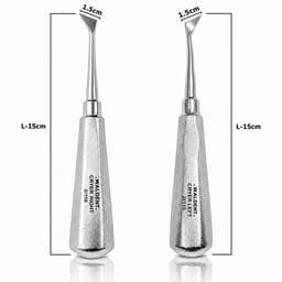 Waldent Cryer Root Elevator with Shot Blast Handle - 4